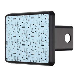 Just Noted Blue Hitch Cover
