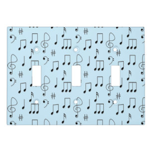 Just Noted Blue Light Switch Cover