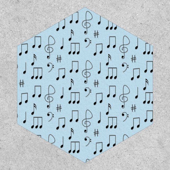 Just Noted Blue Patch (Front)