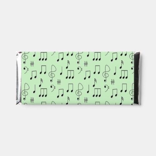 Just Noted Green Hershey Bar Favors