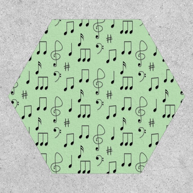 Just Noted Green Patch (Front)