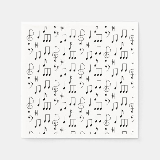 Just Noted Napkins (Front)