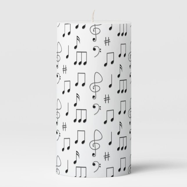 Just Noted Pillar Candle (Front)