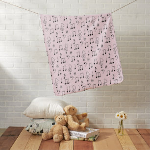 Just Noted Pink Baby Blanket