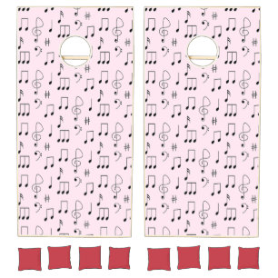 Just Noted Pink Cornhole Set