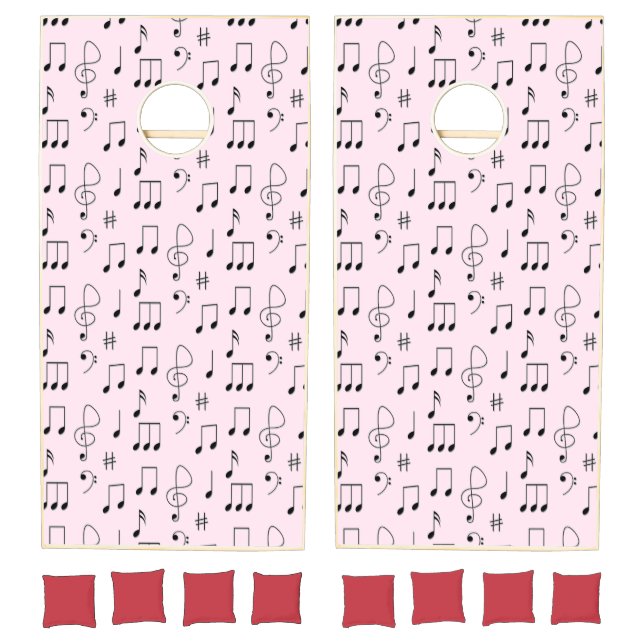 Just Noted Pink Cornhole Set (Set)