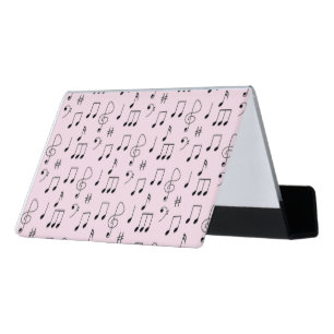 Just Noted Pink Desk Business Card Holder