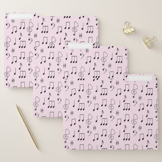 Just Noted Pink File Folder (Set)