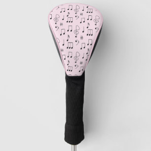 Just Noted Pink Golf Head Cover