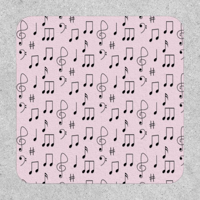 Just Noted Pink Patch (Front)