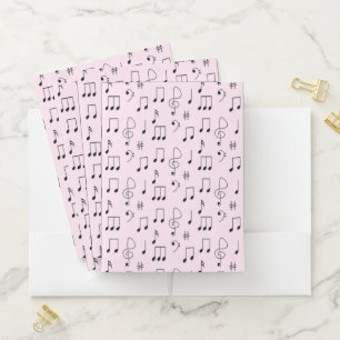 Just Noted Pink Pocket Folder