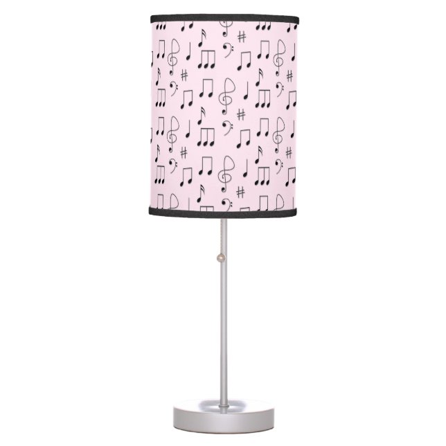 Just Noted Pink Table Lamp (Front)