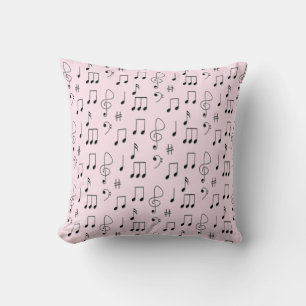 Just Noted Pink Throw Pillow