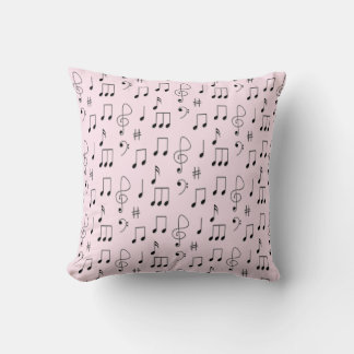 Just Noted Pink Throw Pillow