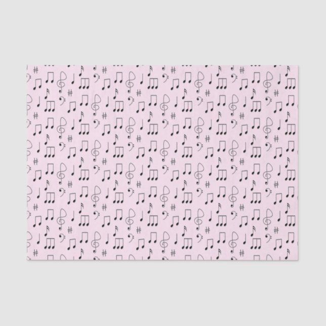 Just Noted Pink Tissue Paper (Front)