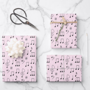 Just Noted Pink Wrapping Paper Sheets