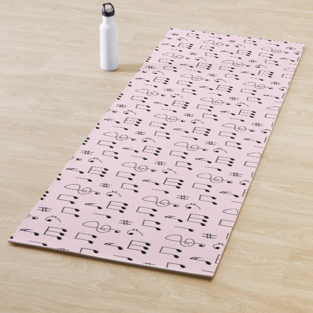 Just Noted Pink Yoga Mat (In Situ)