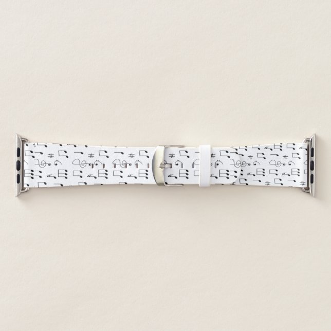 Just Noted White Apple Watch Band (Band)