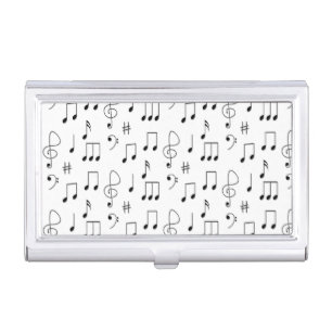 Just Noted White Business Card Case