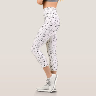 Just Noted White Capri Leggings