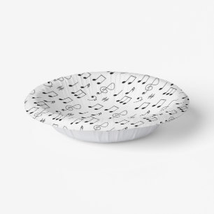 Just Noted White Paper Bowls