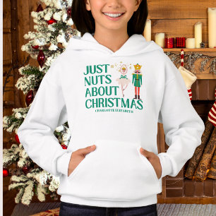 Just Nuts About Christmas Nutcracker Ballerina Hoodie