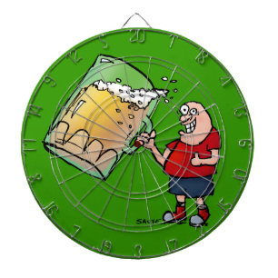 Just One BIG Beer Guy Dartboard