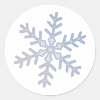 Just One Flake Classic Round Sticker