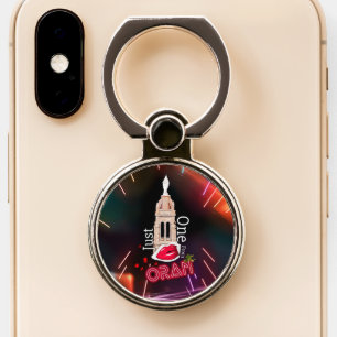 Just one kiss from Oran, Black Neon Ring Holder