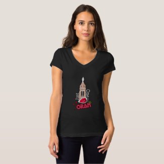 Just one kiss from Oran,Modern Black Women T-Shirt