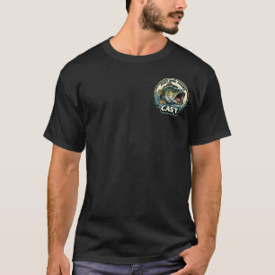 Just One More Cast Bass Fishing T-Shirt