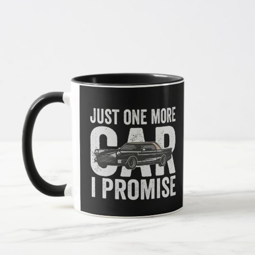 Just one More Cat I Promise Funny Auto Mechanic  Mug