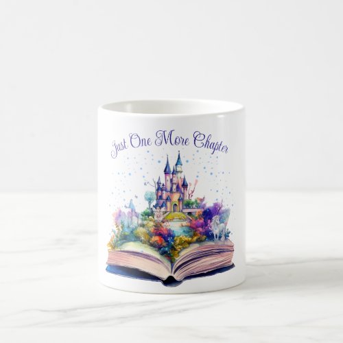 Just One More Chapter_ Book Lover  Coffee Mug