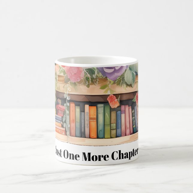 Just One More Chapter book lover Mug (Center)