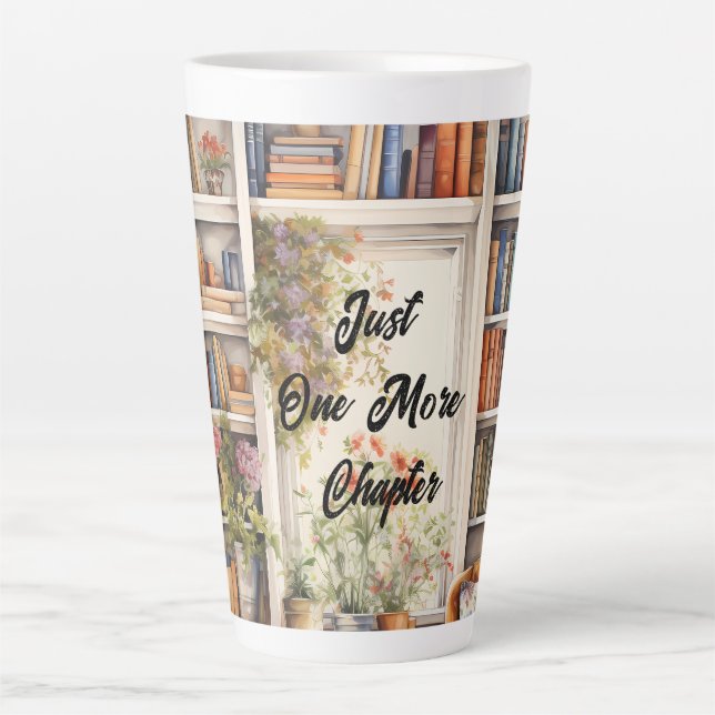 Just One More Chapter book lover Mug (Front)