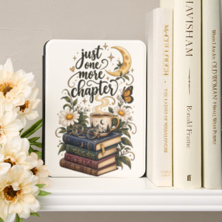 Just One More Chapter Celestial Book Lover Kindle Cover