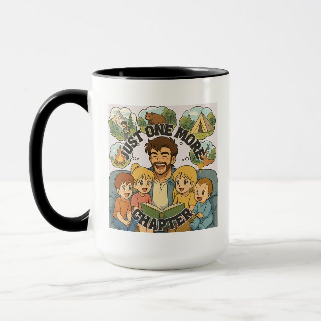 Just One More Chapter Coffee Mug (Left)