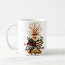 Just One More Chapter Cozy Coffee and Books Mug