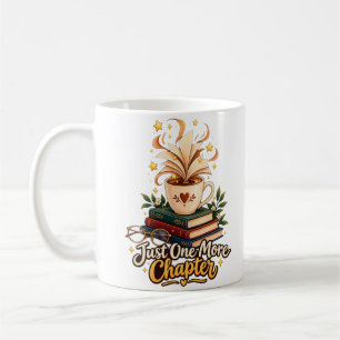 Just One More Chapter Cozy Coffee and Books Mug
