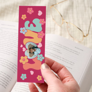 Just one more chapter Custom Photo Text Bookmark