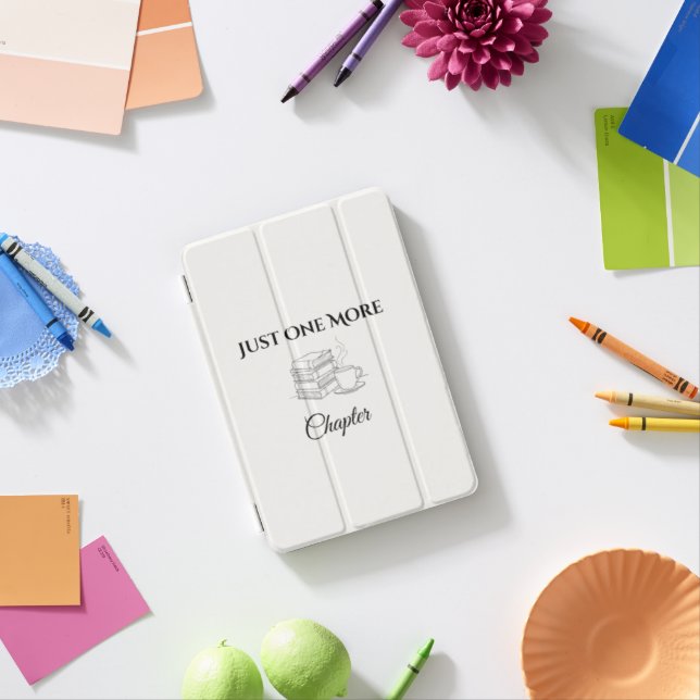 Just One More Chapter iPad Mini Smart Case (In Situ)