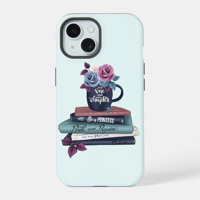 Just One More Chapter Iphone Case (Back)