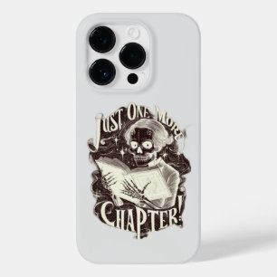 Just One More Chapter Skeleton Reader Funny Case-Mate iPhone 14 Pro Case