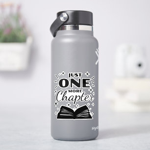 Just One More Chapter Text Design Sticker