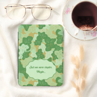 Just One More Chapter Tropical Leaves Kindle Cover