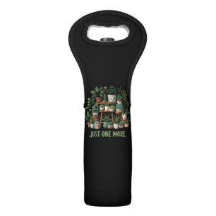Just one More Funny Plant Indoor Flower Wine Bag