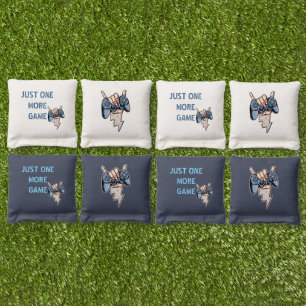 JUST ONE MORE GAME CORNHOLE BAGS