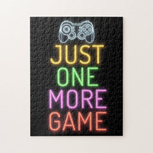 Just One More Games Jigsaw Puzzle