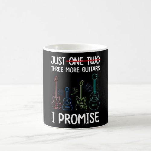 Just One More Guitar I Promise Gift For Guitarist Coffee Mug