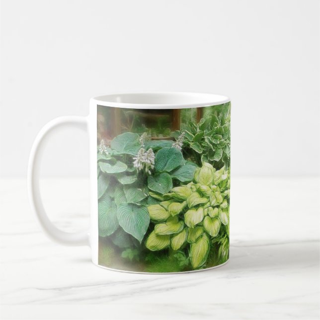 Just One More Hosta! Coffee Mug (Left)